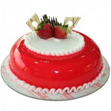 Strawberry Cool Cake